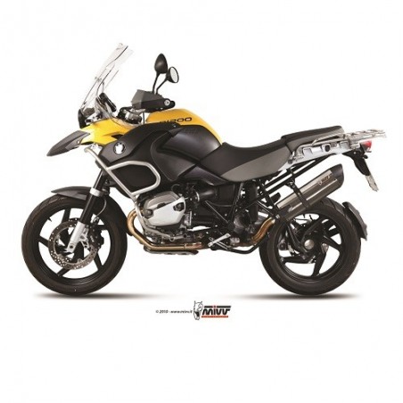 B.012.L7 Scarico MIVV BMW R 1200 GS/Adventure 10-12 SPORT SUONO Inox coppa carb.